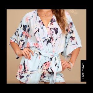 Lulu’s Paraiso Floral Romper